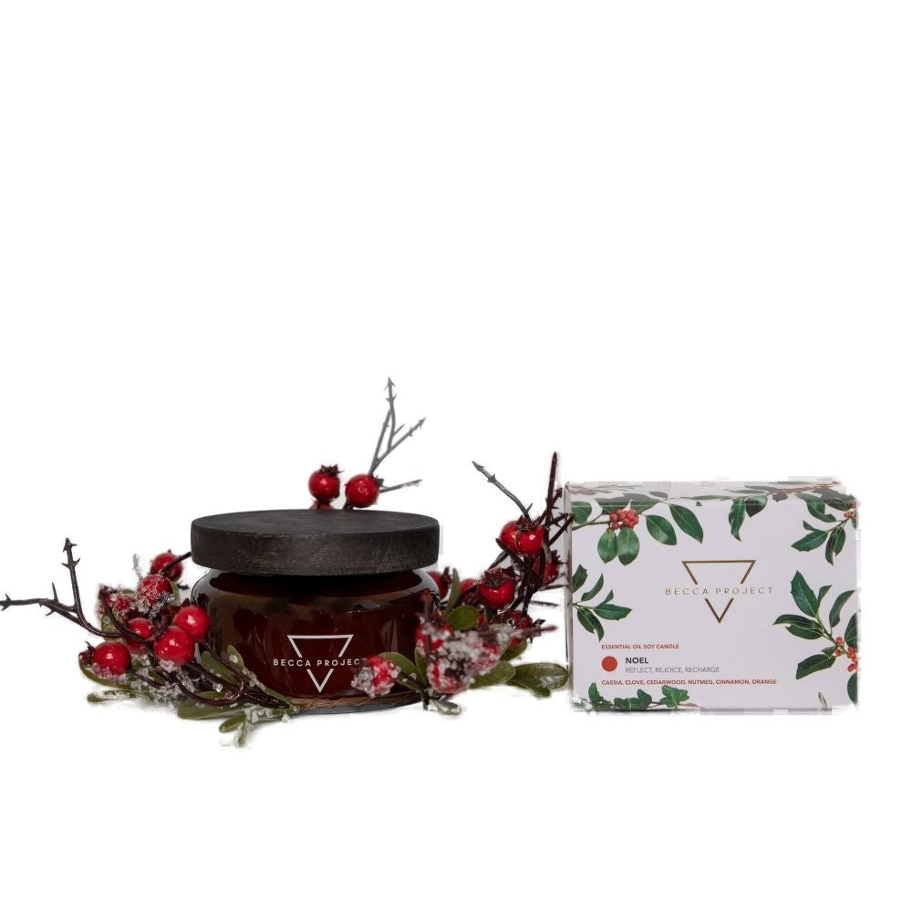 Becca Project Medium Noel Christmas Candle
