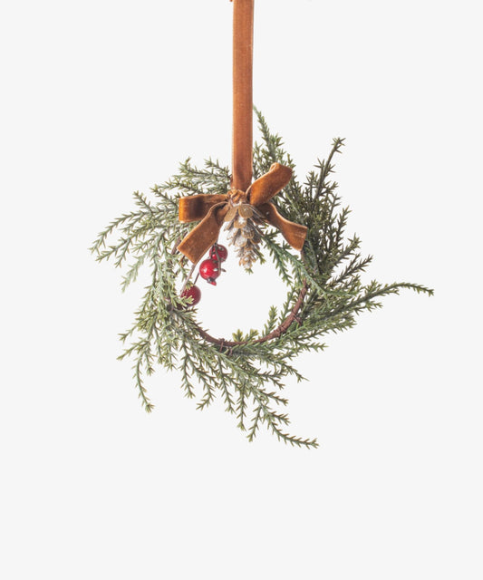 French Country Woodland Mini Wreath
