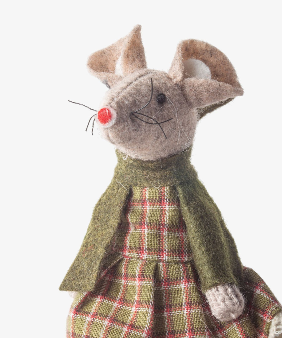 French Country Green Tilly Mouse Sitting