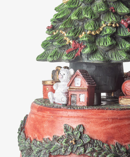 French Country Classic Noel Tree Music Box