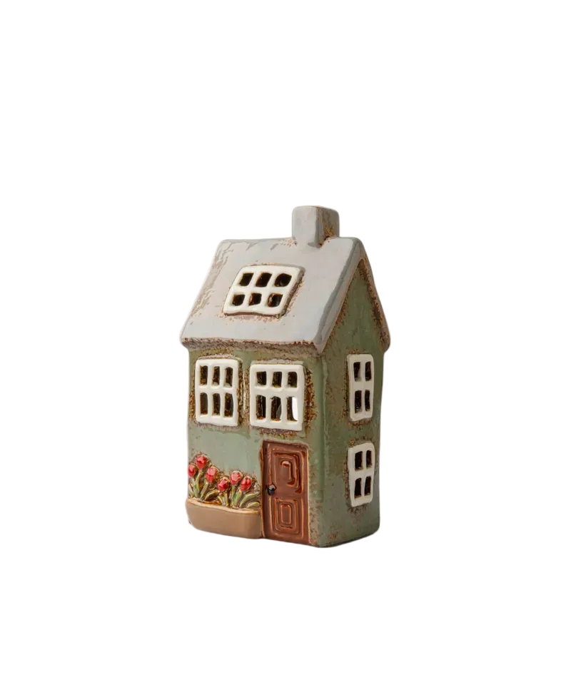 Devon Petite Tea Light Cottage Sage
