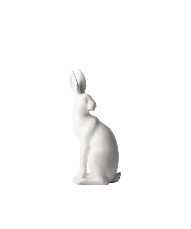 Harold the Hare Turning - Small White
