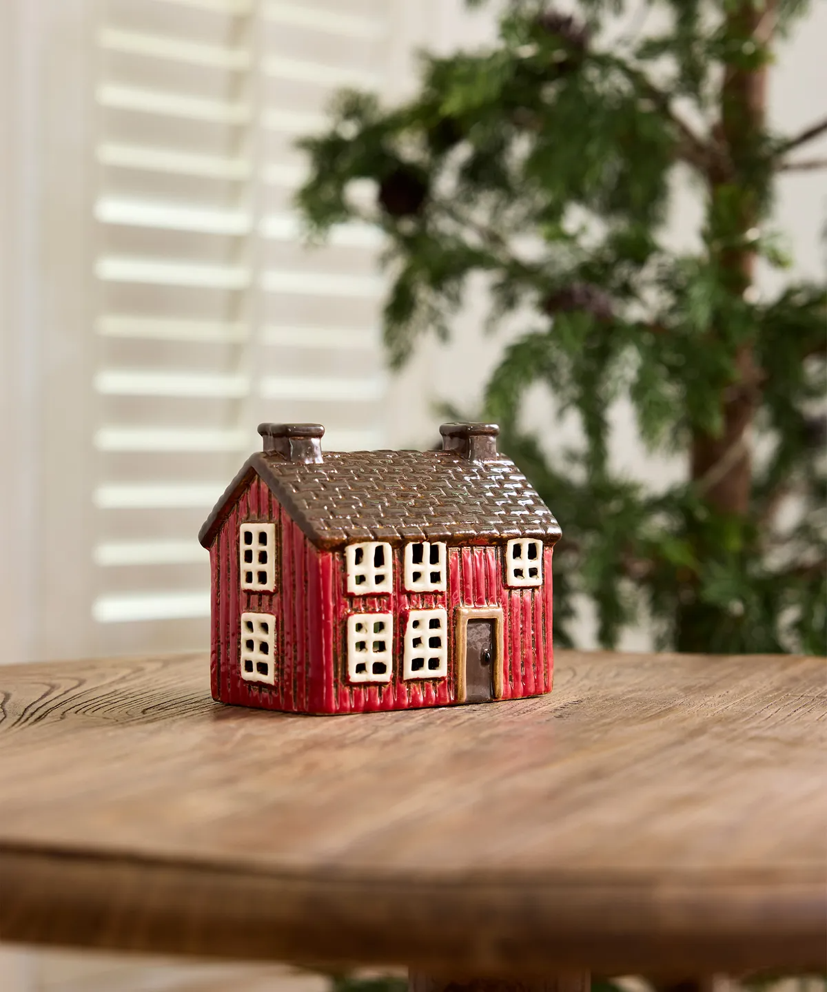 Tea Light House - Nordgard Torp Red Cottage