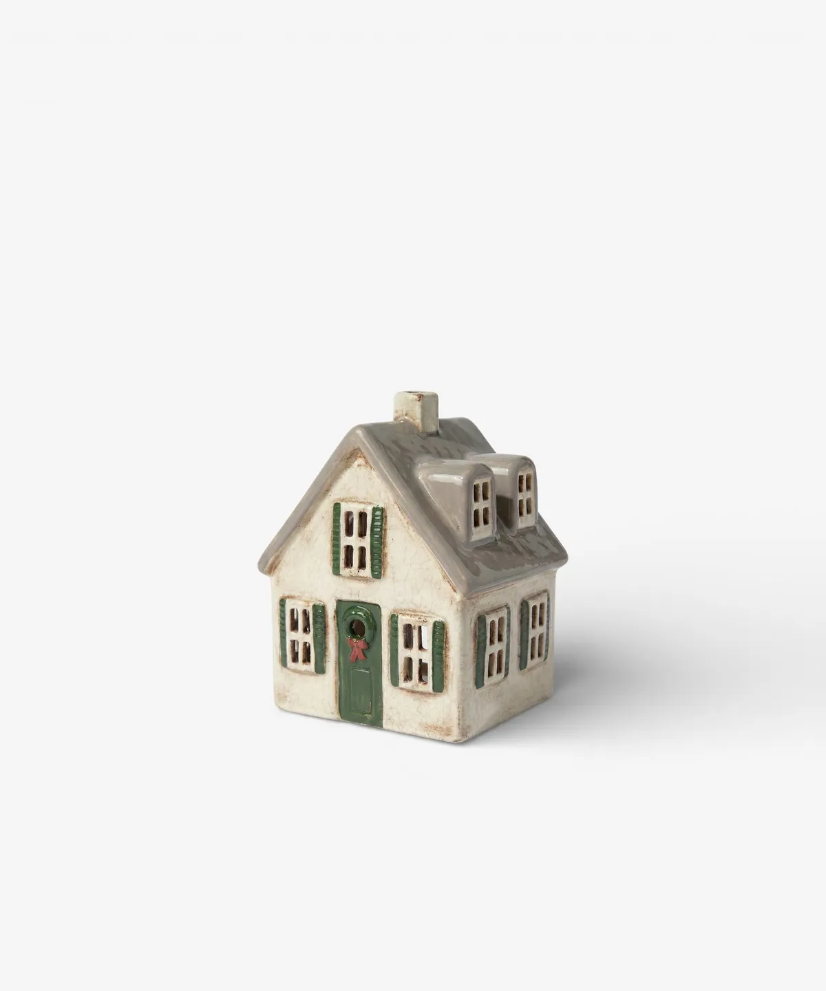 Tea Light House - Nordgard Villa with Bow Wreath