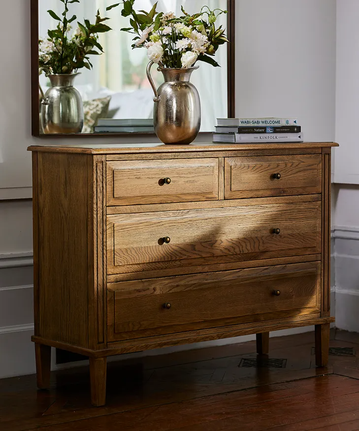 Villa Oak Chest of Drawers | French Country | Avisons