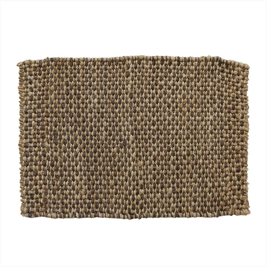 CC Interiors Jute Aubergine & Natural Doormat