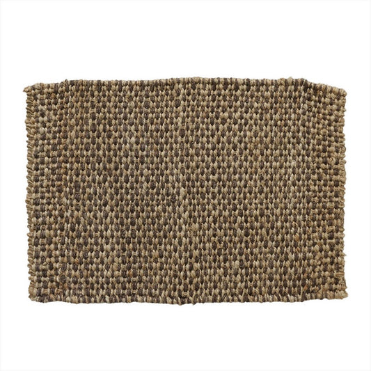 CC Interiors Jute Aubergine & Natural Doormat