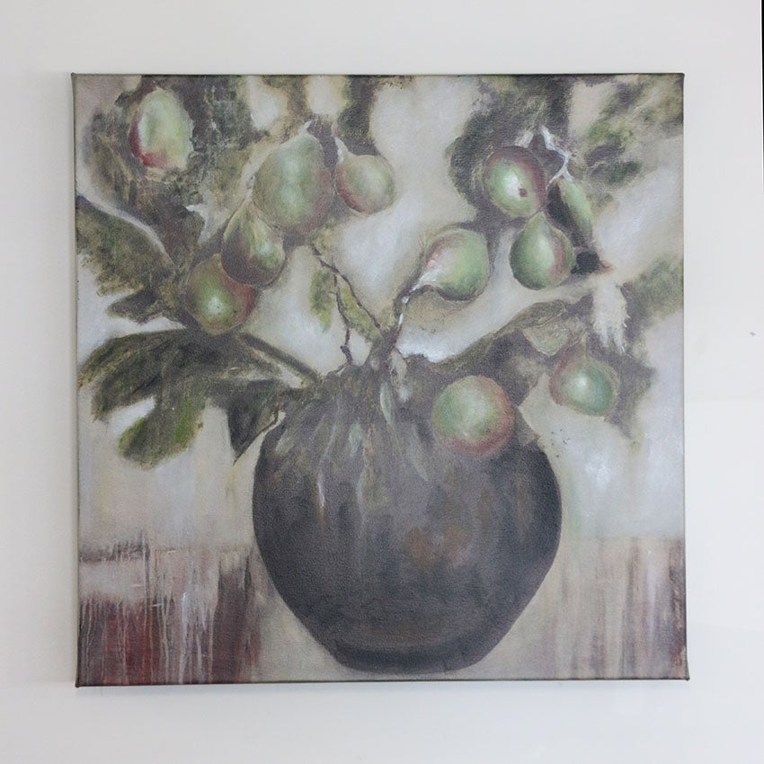 CC Interiors Ivy & Figs on Stretched Canvas