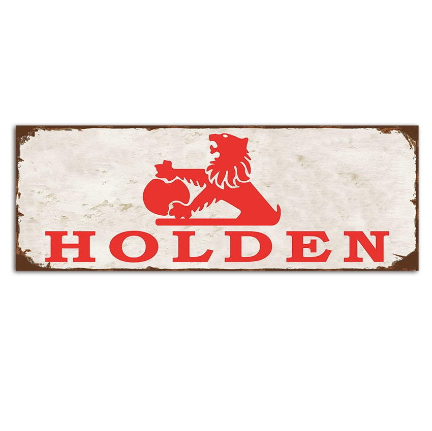 Classic Holden Logo Sign
