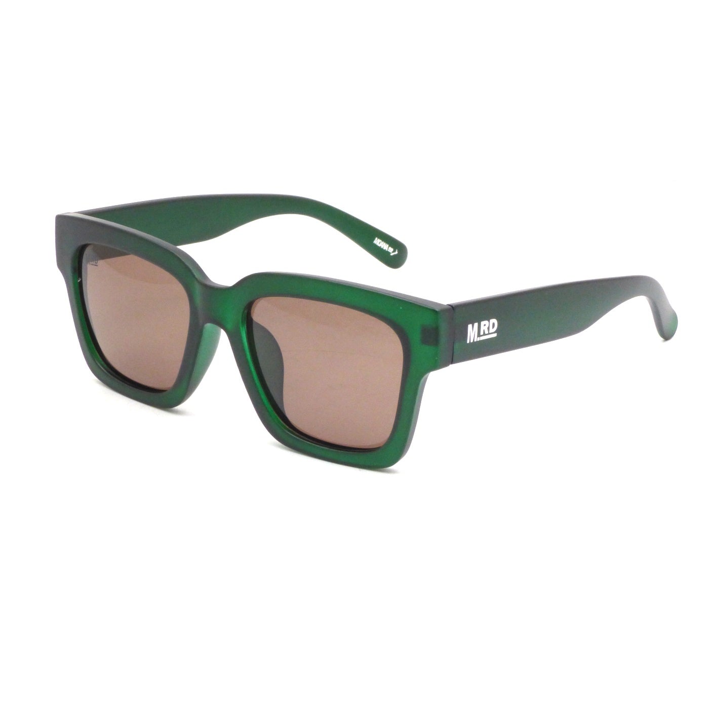 The Cilia Black Sunglasses - Green | Moana Road