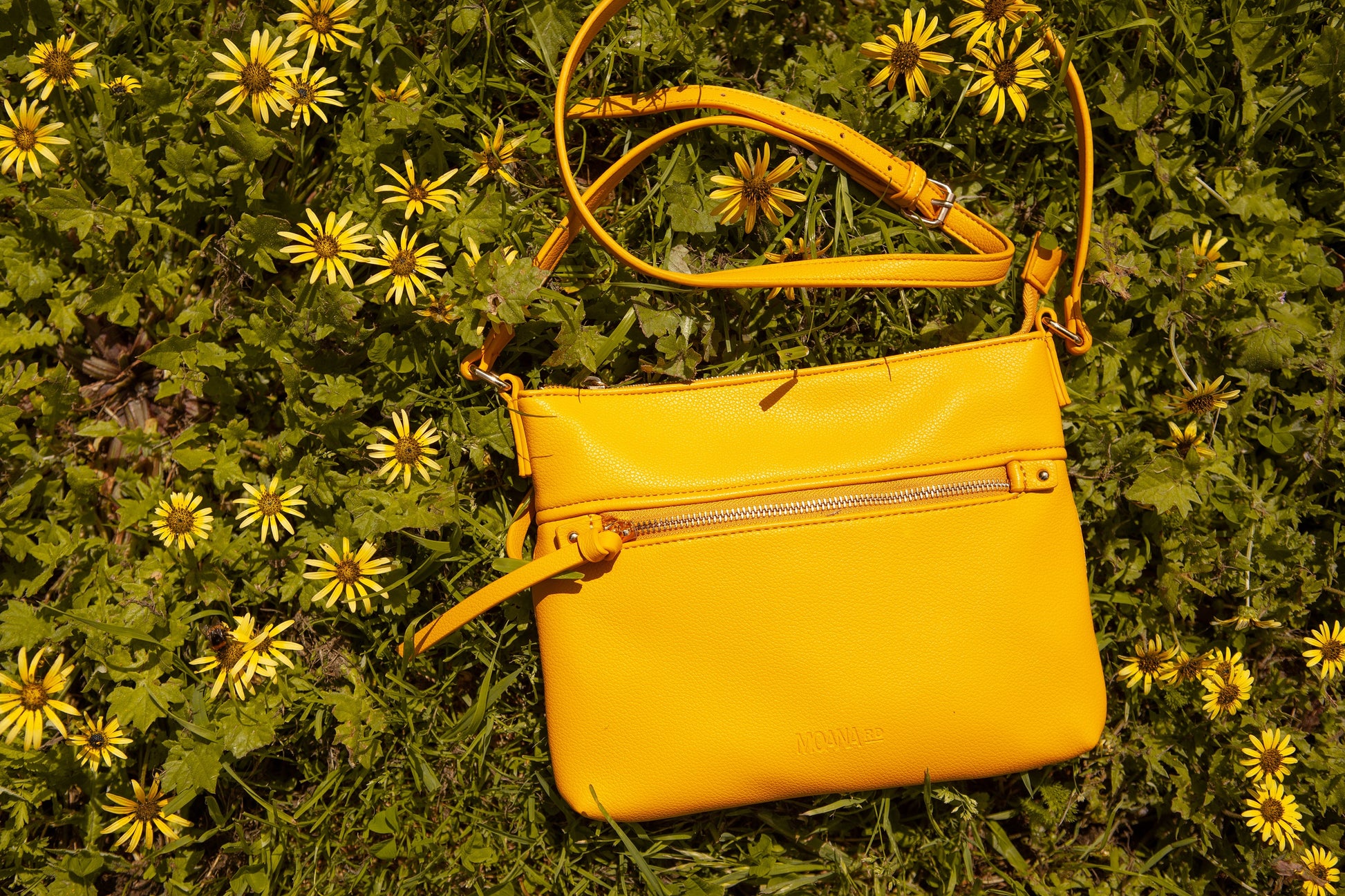 Moana Road Thorndon Crossbody Bag - Mustard | Avisons NZ