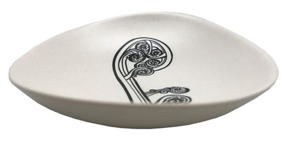 Ponga Porcelain Bowl - White