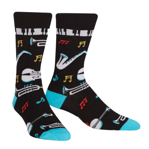 Men's Crew Socks - All That Jazz