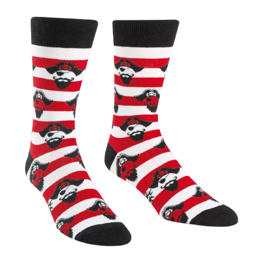 Men's Crew Socks - Argh Ye Stripey