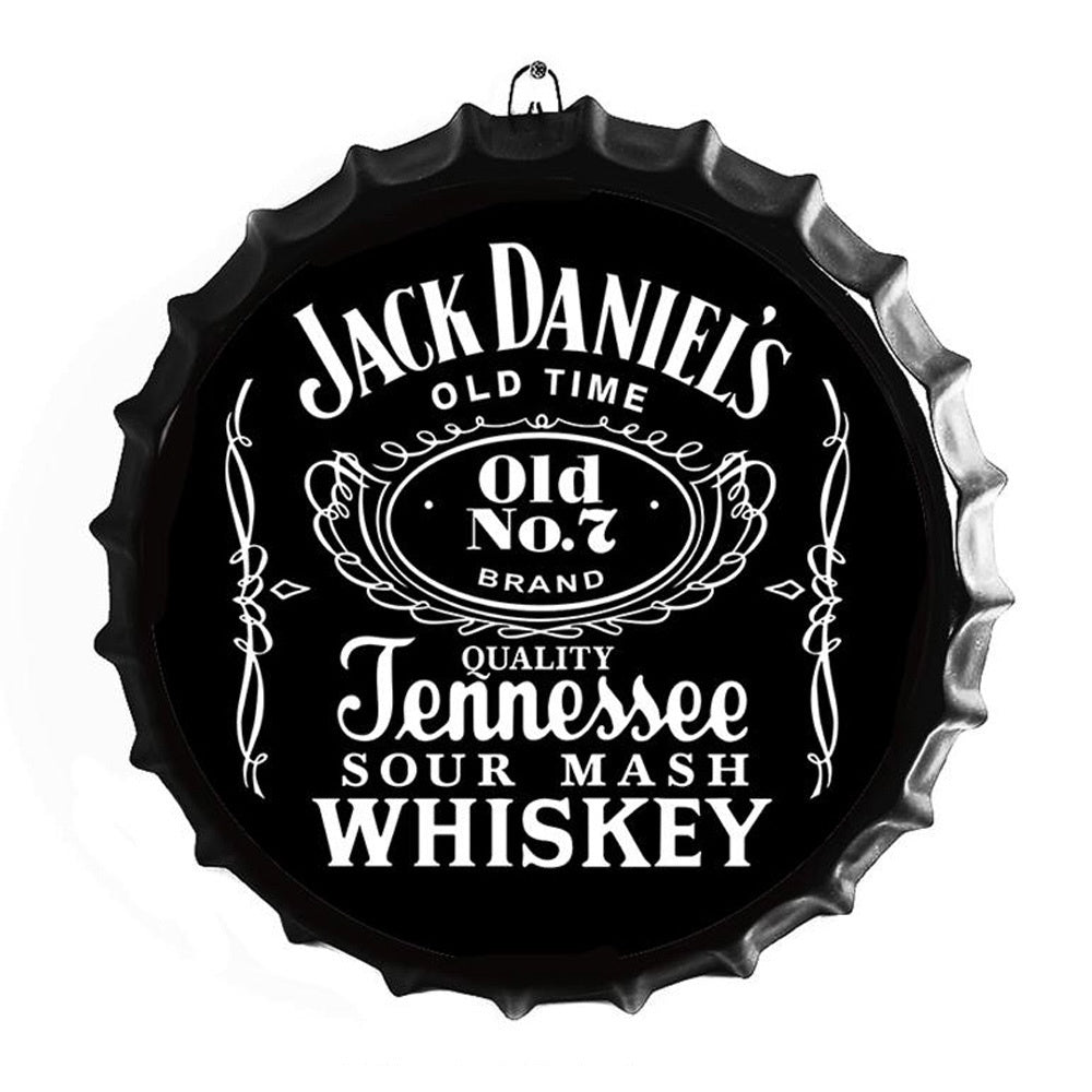 Jack Daniels Bottle Top Sign | Man Cave Gifts NZ