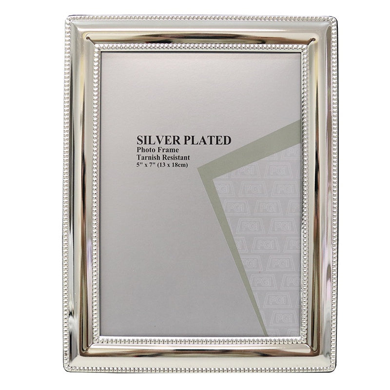 Silver Plated Frame 5x7"