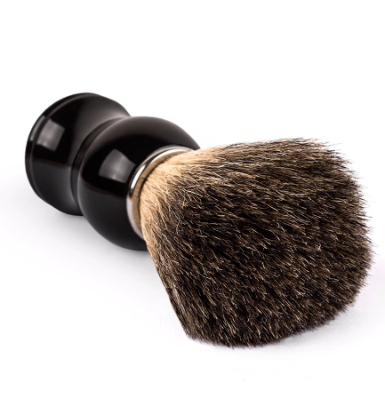 Pure Badger Shaving Brush - Black