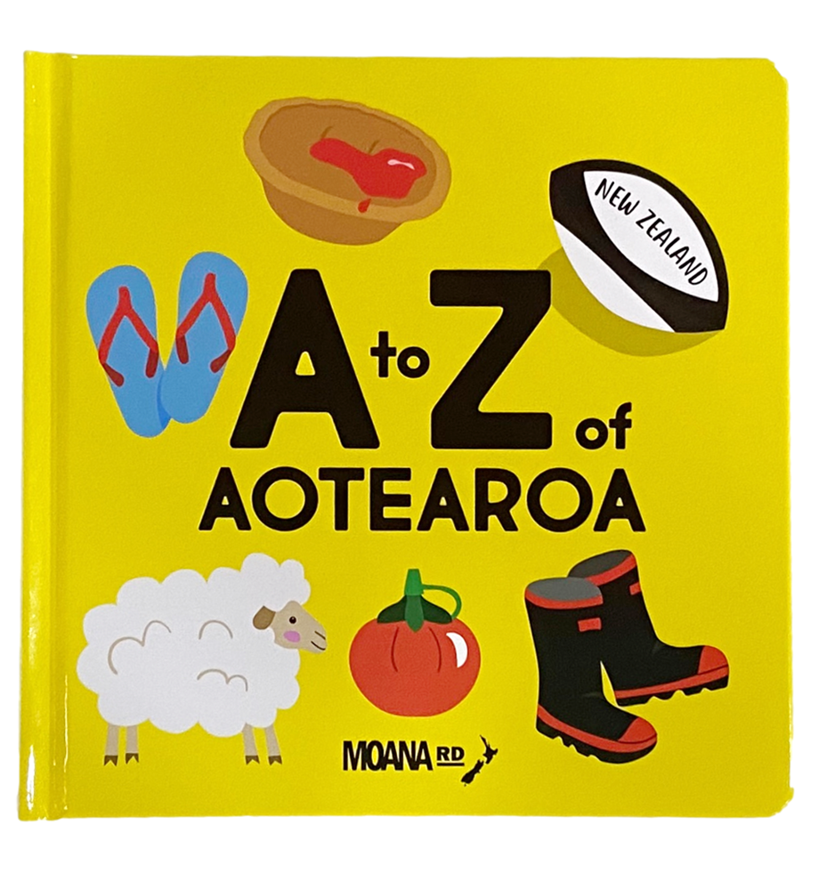 Moana Road A to Z of Aotearoa Book