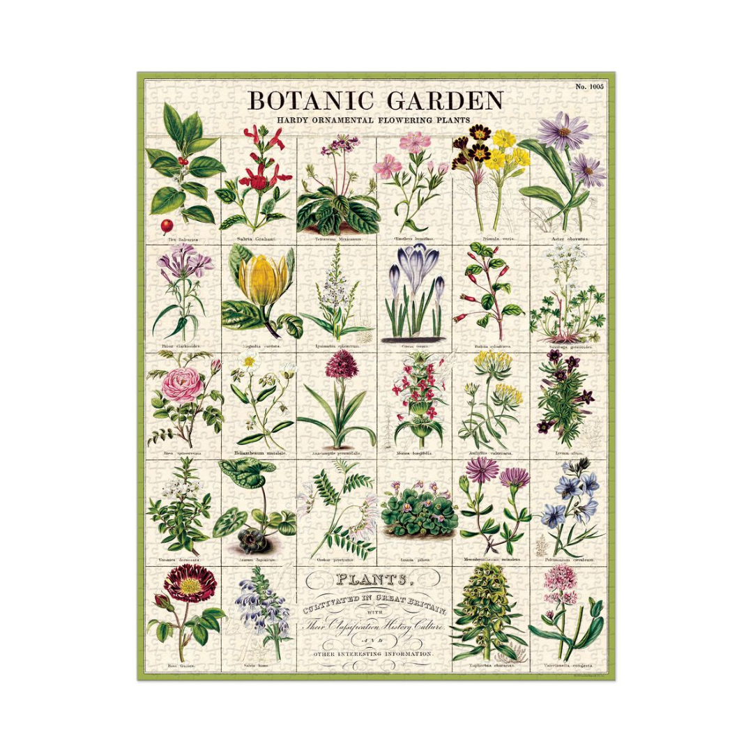 Cavallini Botanic Garden Puzzle | Gifts NZ | Avisons
