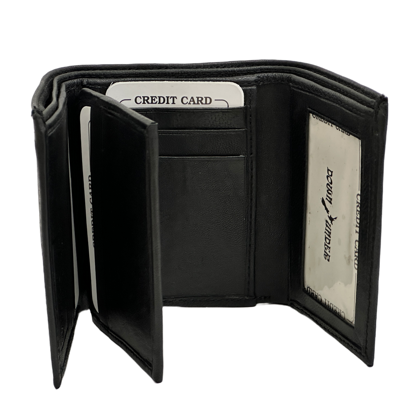 Tri Fold Wallet Black Gifts for Men Avisons NZ Avison's Home