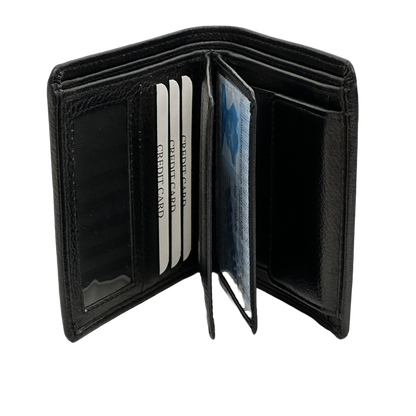 Slim Fold Wallet - Black