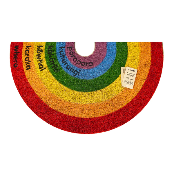 Te Reo Rainbow Doormat | Moana Road | Avisons