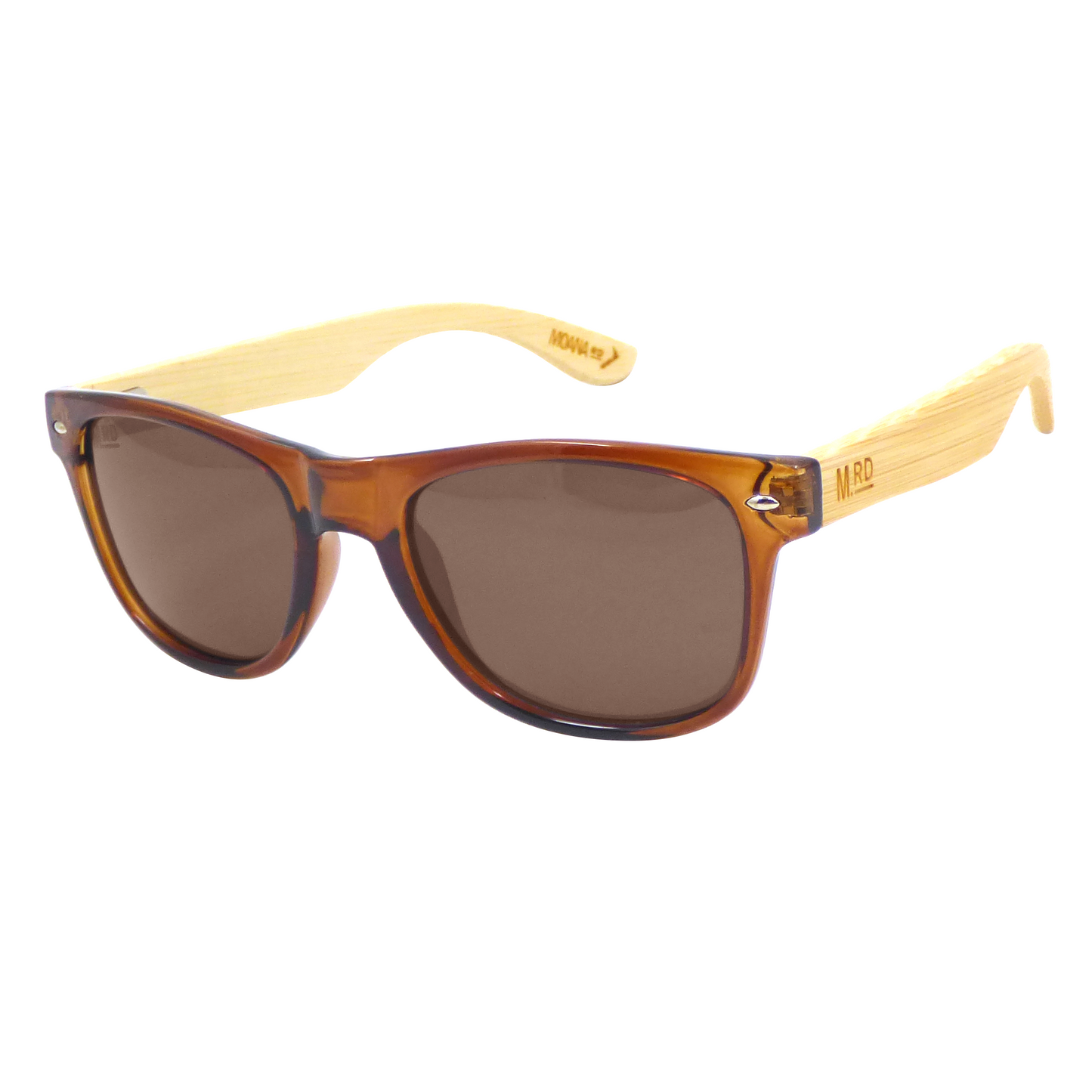 Moana Road 50/50 Clear Brown Sunglasses