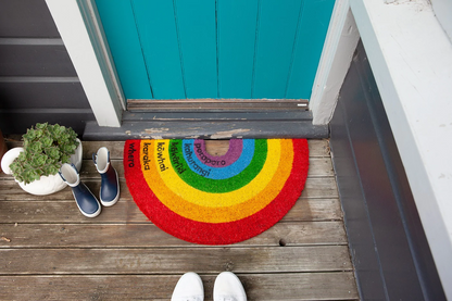 Te Reo Rainbow Doormat | Moana Road | Avisons