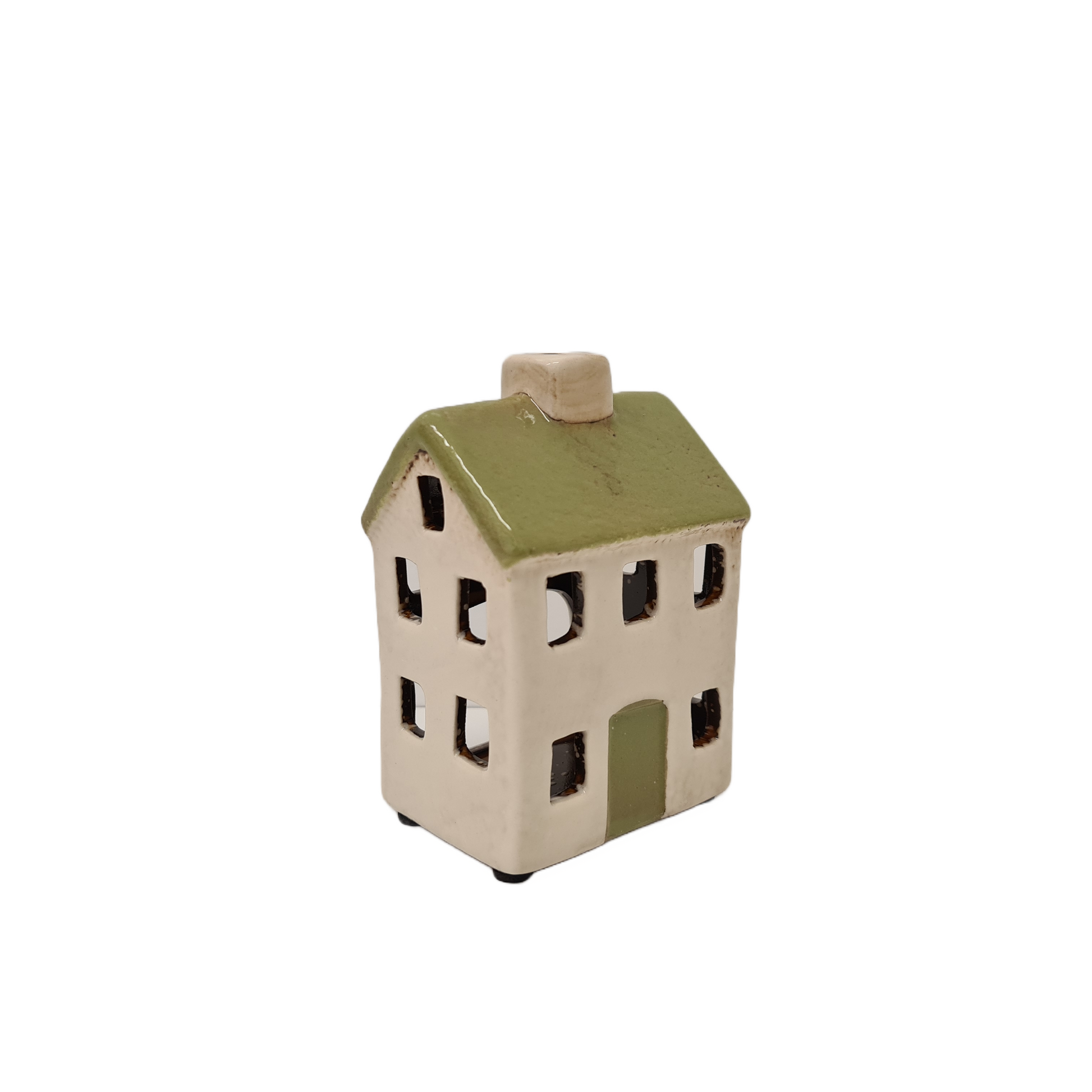 Alsace Petite Tea Light House Green French Country Avison's Home