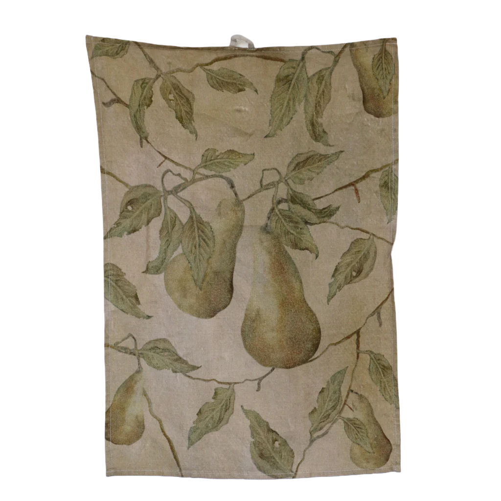 Branche de Poire Linen Tea Towel