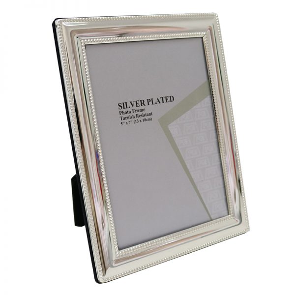Silver Plated Frame 5x7"