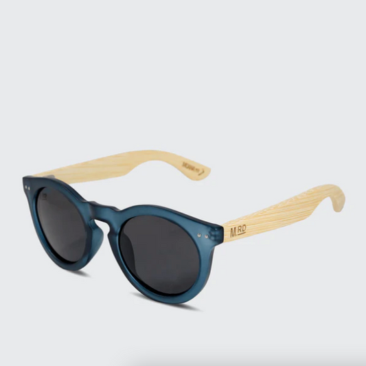 Grace Kelly Denim & Wood Sunglasses