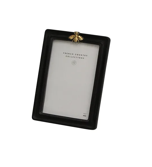 Bee Photo Frame - Black 4x6" | French Country | Avisons