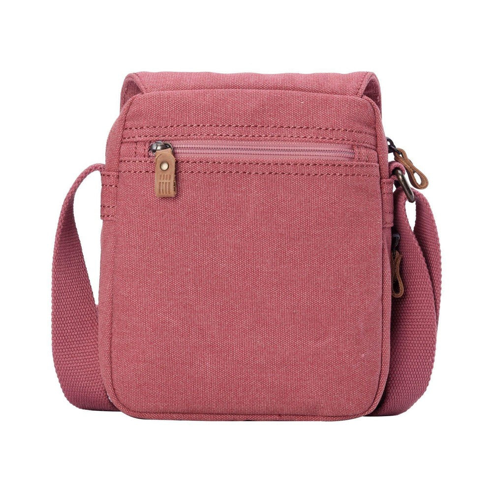 Classic Canvas Across Body Bag - Pink | Troop London