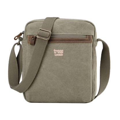 Classic Zip Top Body Bag- Khaki | Troop London | Avisons NZ