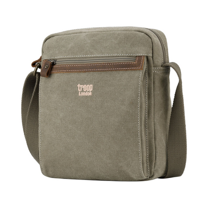 Classic Zip Top Body Bag- Khaki | Troop London | Avisons NZ