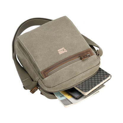 Classic Zip Top Body Bag- Khaki | Troop London | Avisons NZ