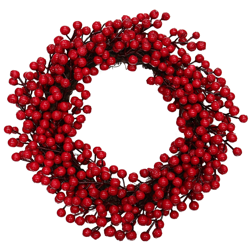 Red Berry Wreath | Christmas Decorations | Avisons