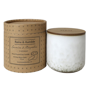 Raine & Humble Jasmine & Magnolia Candle