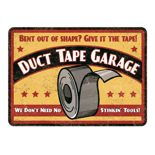 Duct Tape Garage Sign | Man Cave Gifts NZ