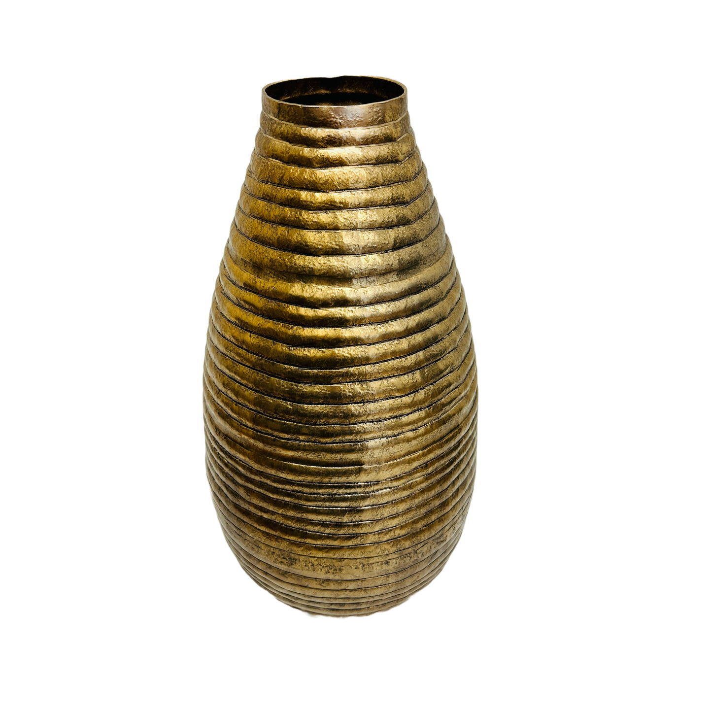 Aluminium Rings Round Vase