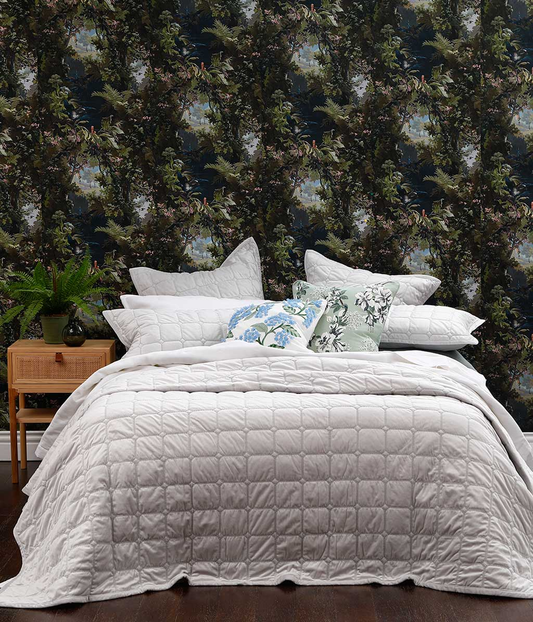Meeka Comforter Set - Pewter | MM Linen | Avisons
